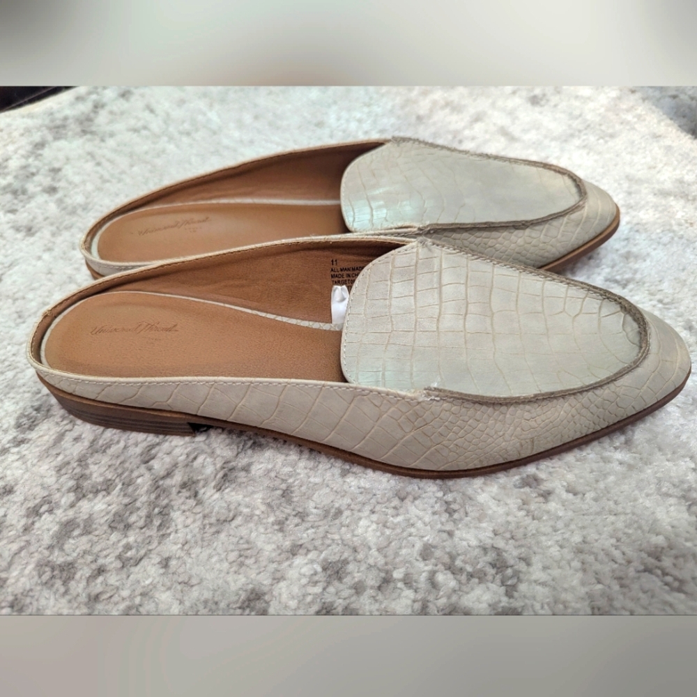 Women's Dekota Mules Bone Shoes - Universal Thread 11 New Without Tags Boss Babe - Picture 5 of 8